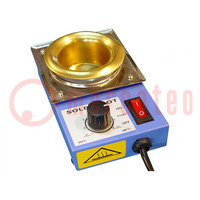 Device: soldering pot; 160W; 200÷480°C; 50mm; for service work