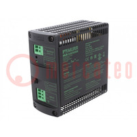 Power supply: switched-mode; 120W; 24VDC; 5A