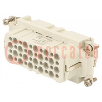 Connector: HDC; contact insert; female; EPIC H-D; PIN: 40; 40+PE