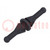 Fastener for fans and protections; Ømount.hole: 5mm; black