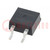 Thyristor; 1.2kV; Ifmax: 47A; 30A; Igt: 30/50mA; TO263ABHV; SMD; tube