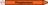 Rohrmarkierer mit Gefahrenpiktogramm - Phosphorsäure, Orange, 2.6 x 25 cm, Rot