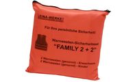 LEINA Pannenwesten/Warnwesten-Set "Family 2+2", orange (8913122)