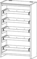 CEMO Sicherheitsschrank 12/20-FWF 90, 5 Vollauszüge (PG-9)