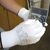 Anwendungsbild zu Arbeitshandschuh Staffl PU-Touch Schutzhandschuh weiß Größe 8 (M) | 5 Paar