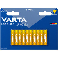 Varta Batterie Alkaline Micro AAA LR03 1,5V 10er-Blister