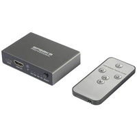 SPEAKA PROFESSIONAL SP-HDS-210 - CONMUTADOR HDMI DE 3 PUERTOS UHD 8K A 60 HZ, UHD 4K A 120 HZ