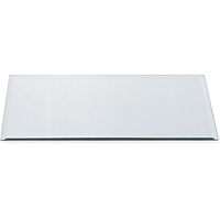 MIRROR rectangular plate - silber - 15x30x0,5cm - Glas