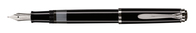 Pelikan M205 pluma estilográfica Sistema de llenado integrado Negro, Acero inoxidable 1 pieza(s)