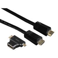Hama 00074242 HDMI-Kabel 1,5 m HDMI Typ A (Standard) Schwarz