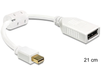 DeLOCK 65427 cable DisplayPort 0,21 m Mini DisplayPort Blanco