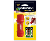 Camelion HP7011-3R03PBP Rood Zaklamp LED