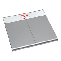 TFA-Dostmann 50.1001.54 weegschaal Rechthoek Spiegel, Zilver Elektronische weegschaal