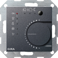 GIRA 210028 Thermostat Anthrazit
