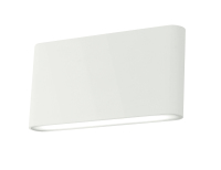 F.A.N. EUROPE Lighting LED-W-GAMMA/10W Wandbeleuchtung Weiß Für die Nutzung im Innenbereich geeignet