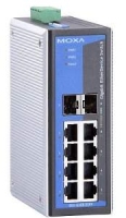 Moxa EDS-G308-2SFP-T network switch Unmanaged