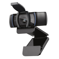Logitech C920S HD Pro webkamera 1920 x 1080 pixelek USB Fekete
