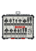 Bosch 2607017473 Juego de fresas 15 pieza(s)