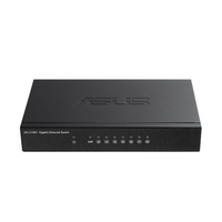 ASUS GX-U1081 Zarządzany Gigabit Ethernet (10/100/1000) Czarny