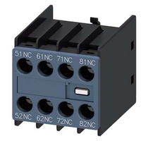 Siemens 3RH29111GA04 electrical switch 4P Black