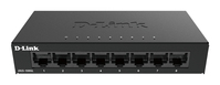 D-Link DGS-108GL Beállítást nem igénylő (unmanaged) Gigabit Ethernet (10/100/1000) Fekete
