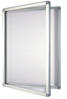 Franken SK12SE magnetisch bord Geglazuurd 980 x 1011 mm Zilver, Wit