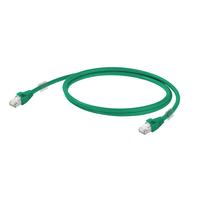 Weidmüller IE-C6FP8LG0025M40M40-G cable de red Verde 2,5 m Cat6a S/FTP (S-STP)