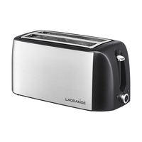 LAGRANGE 519010 2 rebanada(s) 1400 W Negro, Acero inoxidable