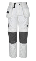 MASCOT 06131-630-06 Pantalons Noir, Blanc