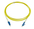 BlueOptics SFP2121BU0.5MK Glasvezel kabel 0,5 m LC OS2 Geel