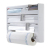 Leifheit 25723 Papiertuch-Behälter Wandmontierter Papierhandtuchhalter Weiß