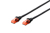 Digitus CAT6 U/UTP 10m cable de red Negro U/UTP (UTP)