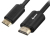 Sharkoon 3m, HDMI/Mini HDMI HDMI kábel HDMI A-típus (Standard) HDMI Type C (Mini) Fekete