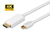 Microconnect MDPHDMI1-4K Videokabel-Adapter 1 m Mini DisplayPort HDMI Typ A (Standard) Weiß