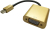 ROLINE 12.88.3171 Videokabel-Adapter 0,1 m Mini DisplayPort VGA (D-Sub) Schwarz, Gold