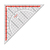Maped M028700 45° driehoek 10 stuk(s)