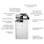 HP Color LaserJet Enterprise Stampante multifunzione M776dn, Color, Stampante per Stampa, copia, scansione e fax opzionale, Stampa fronte/retro; scansione fronte/retro; scansion...