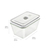 ZWILLING FRESH & SAVE Rectangular Caja Gris, Transparente 3 pieza(s)