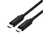 ROLINE 11.02.9092 USB-kabel 0,8 m USB4 Gen 2x2 USB C Zwart