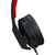 Hori NSW-200U fejhallgató és headset Vezetékes Kézi Játék Fekete, Vörös