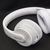 Qoltec 50845 fejhallgató és headset Vezeték nélküli Fejpánt Hívás/zene USB C-típus Bluetooth Fehér