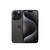 Apple iPhone 15 Pro 15,5 cm (6.1") Dual SIM iOS 17 5G USB Type-C 128 GB Titanium, Zwart