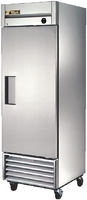 True-Kühlschrank 1-türig 588L T-23-HC Front aus Edelstahl, Seiten und