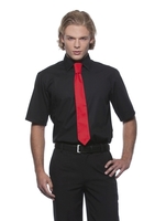 Krawatte rot - 148 x 6,5 cm - Köpergewebe, 215 g/m- hochveredelt, gekrumpft,
