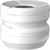 Windaschenbecher -CASUAL- Ø 10 cm, H: 4 cm Melamin, weiß spülmaschinengeeignet