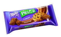 Ciastka Pieguski MILKA, 135 g, z czekoladą