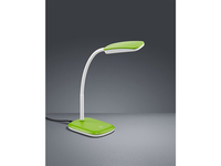 LED Schreibtischleuchte BOA in Grün mit Flex Gelenk & 4-fach Dimmer, 36cm
