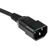 RS PRO Netzkabel, A IEC C13 x 2 / Buchse, B IEC C14 / Stecker, 10 A, 2.5m Schwarz 250 V