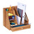 Relaxdays Schreibtisch-Organizer, 3 Schuber, 3 Ablagen, 2 Stifteköcher, 1 Schublade, Büro & Schule, DIY, MDF, Farbwahl
