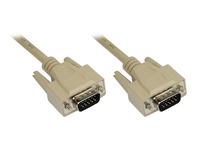 Anschlusskabel VGA Stecker an Stecker, grau, 3m, Good Connections®